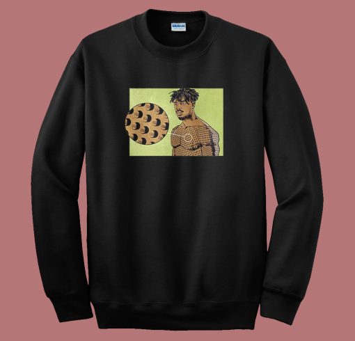 Killmonger Body Scars Lego Sweatshirt