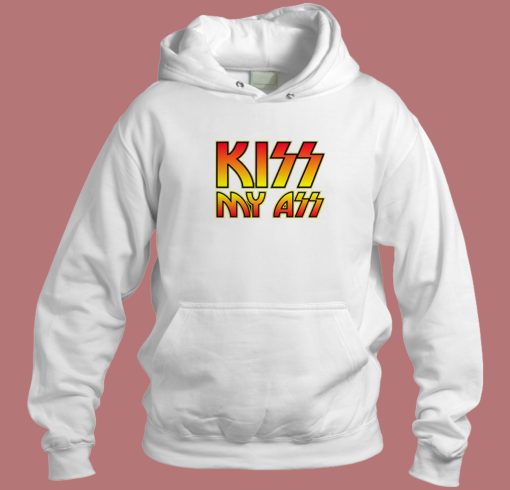 Kiss My Ass Parody Hoodie Style