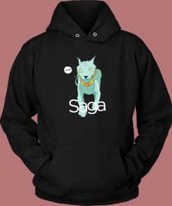 Lying Cat Cool In Saga Hoodie Style