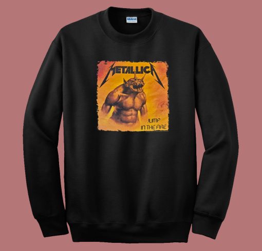 Metallica Jump In The Fire Album Sweatshirt