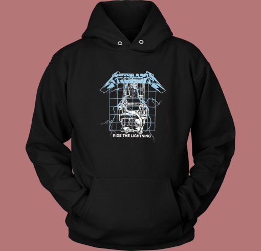 Metallica Ride The Lightning Puff Hoodie Style