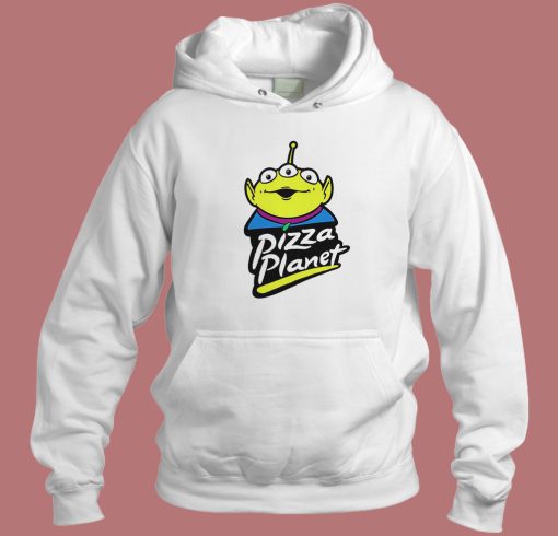 Pizza Planet Aliens Parody Hoodie Style