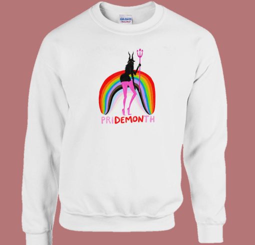 Pridemonth Demon Rainbow Sweatshirt