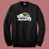 Social Anxiety Rainbow Sweatshirt