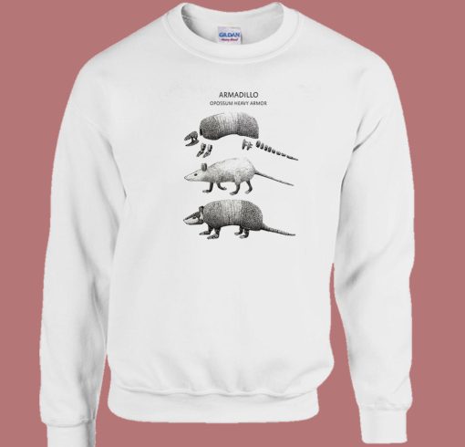 Armadillo Opossum Heavy Armor Sweatshirt