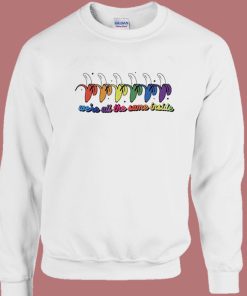 Banana Were All The Same Inside Pride Sweatshirt