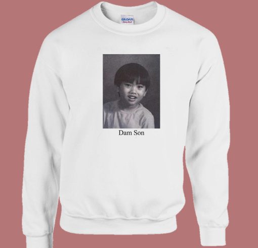 Dam Son Yearbook Photo Sweatshirt