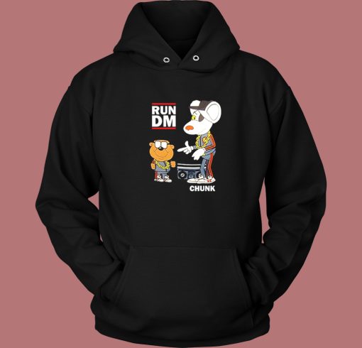 Danger Mouse and Penfold Run Hoodie Style