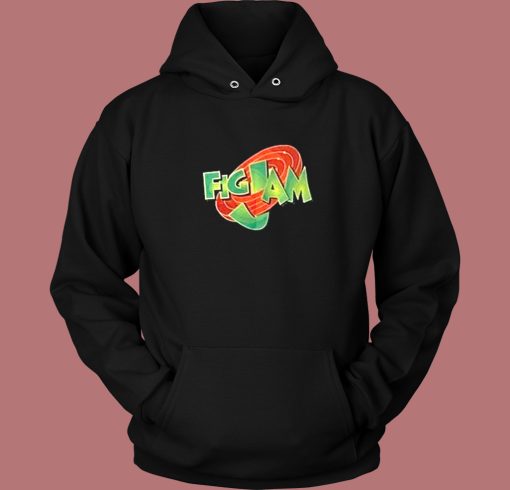 Figjam Logo Space Jam Parody Hoodie Style