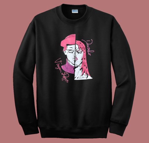 Golden Wind Vinegar Doppio And Diavolo Sweatshirt