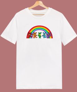 Rainbow Dancing Bears T Shirt Style