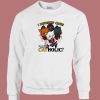 I Worship Cats Funny Sweatshirt