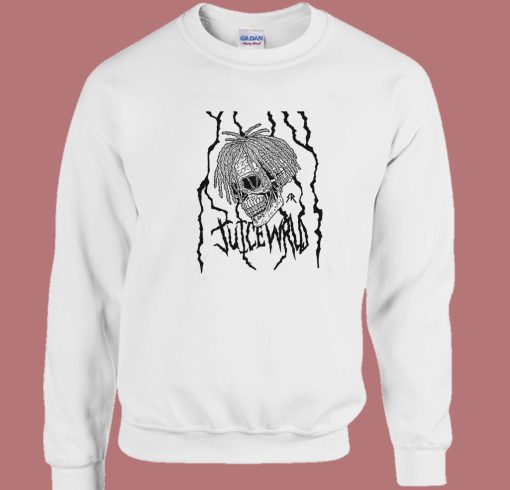 Juice Wrld Skull Metal Sweatshirt