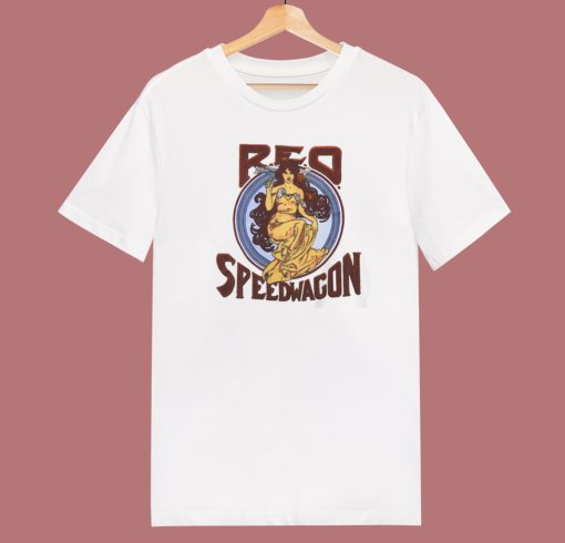 Keep The Fire Burnin’ Reo Speedwagon T Shirt Style