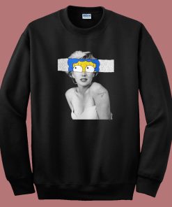 Marylin Monroe Marge Simpson Sweatshirt