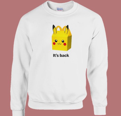 Mcdonalds Pokemon It’s Back Sweatshirt