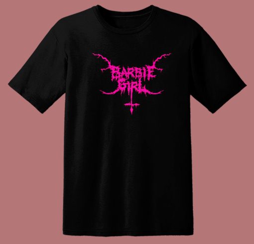 Metal Barbie Girl T Shirt Style