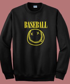 Nirvana Baseball Parody Sweatshirt