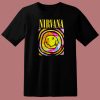 Nirvana Pink Smiley T Shirt Style