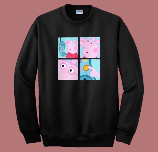 Peppa Pig Hanging Up Phone Sweatshirt