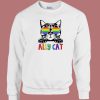 Pride Ally Cat Sweatshirt