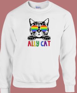 Pride Ally Cat Sweatshirt