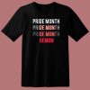 Pride Month Demon Satan T Shirt Style