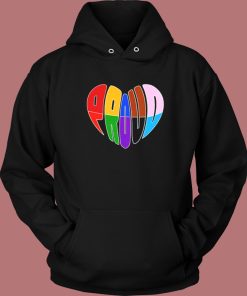 Proud Progress Heart Hoodie Style