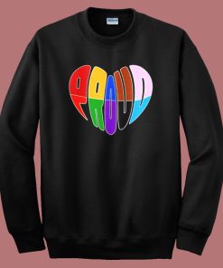 Proud Progress Heart Sweatshirt