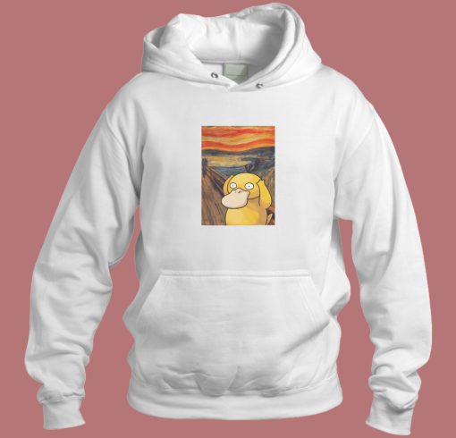 Screaming Pokemon Psyduck Hoodie Style