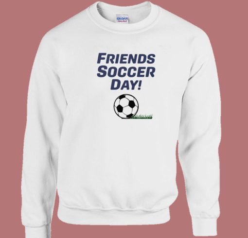 Charlie Friends Soccer Day Sweatshirt