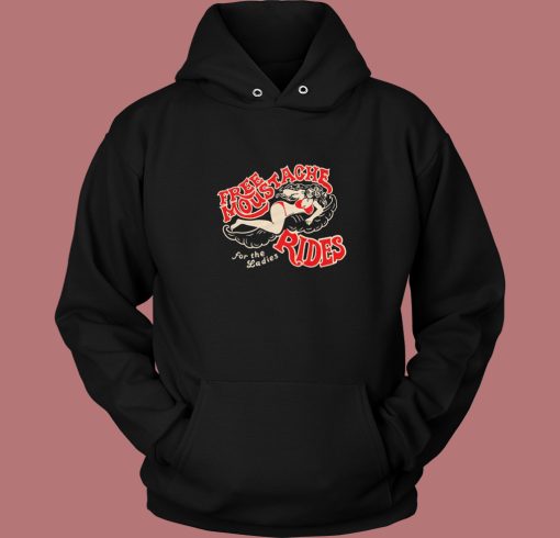 Free Moustache For The Ladies Rides Hoodie Style