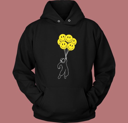 Happy Balloon Space Hoodie Style