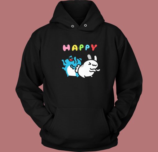 Happy Cat Bug And Rabbit Hoodie Style