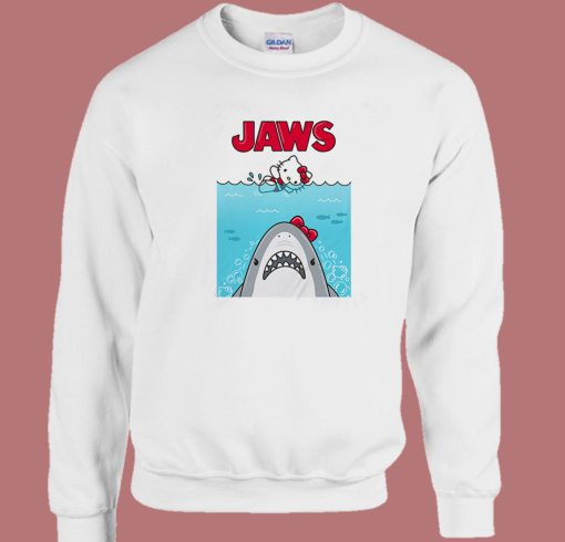 Hello Kitty Jaws Funny Sweatshirt