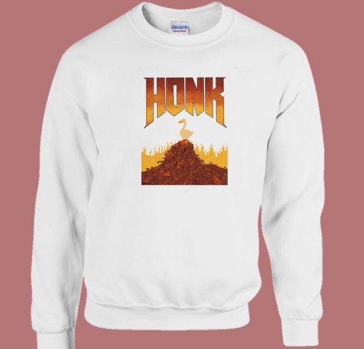 Honk Doom Goose Parody Sweatshirt