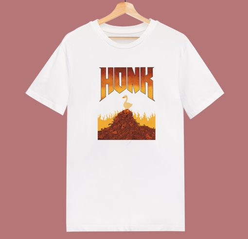 Honk Doom Goose Parody T Shirt Style