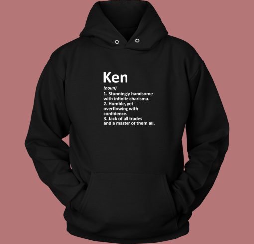 Ken Definition Funny Barbie Hoodie Style