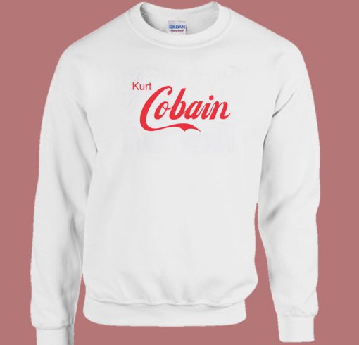 Kurt Cobain Coca Cola Sweatshirt