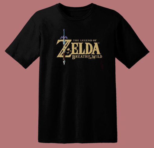 The Legend Of Zelda Logo T Shirt Style