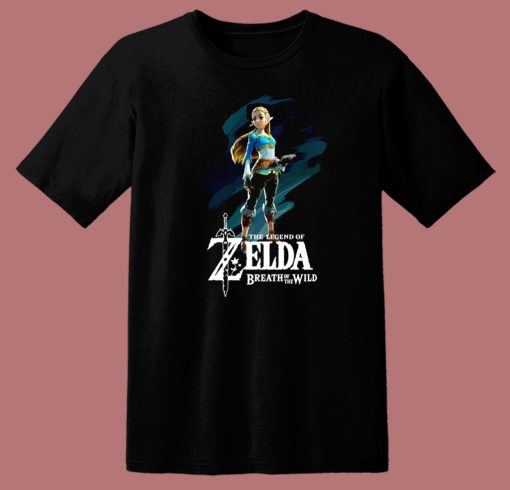 The Legend of Zelda Breath of The Wild Princess T Shirt Style