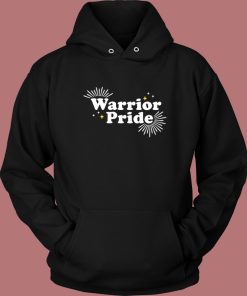 Warrior Pride Typography Hoodie Style