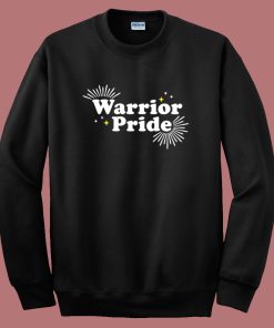 Warrior Pride Typography Sweatshirt