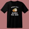 Worlds Best Guinea Pig Mom T Shirt Style