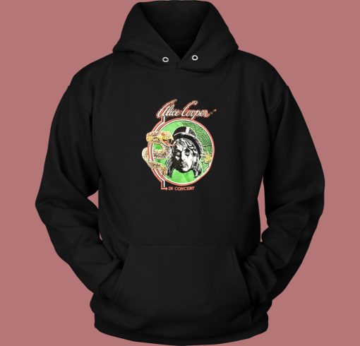 Alice Cooper Snake and Spider Hoodie Style