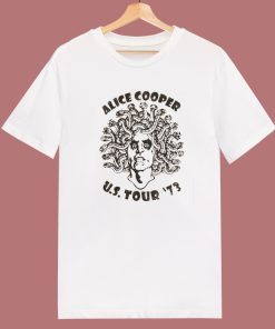 Alice Cooper Us Tour 73 T Shirt Style