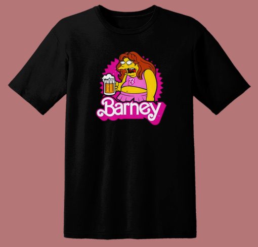 Barney Barbie Funny Parody T Shirt Style