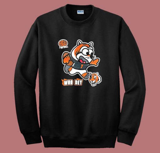 Bengals Tiger Who Dey Sweatshirt