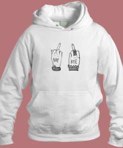 Middle Fingers Boy Bye Hoodie Style