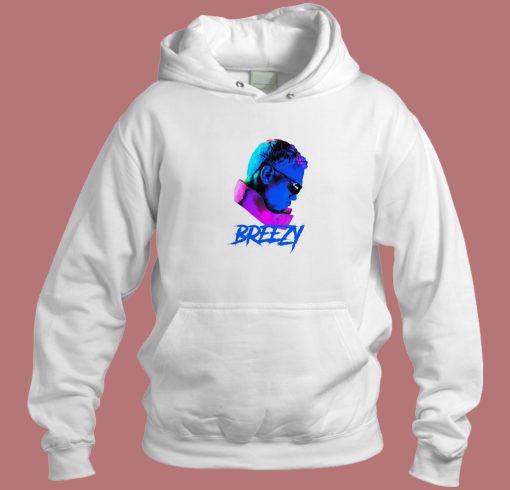 Chris Brown Breezy Profile Hoodie Style